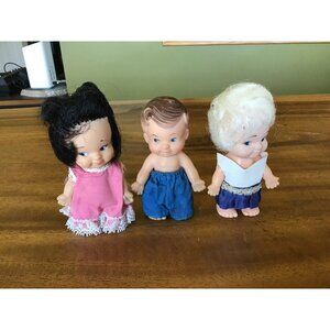 1965 UDCO Pee Wees Mini Pocket Doll Lot